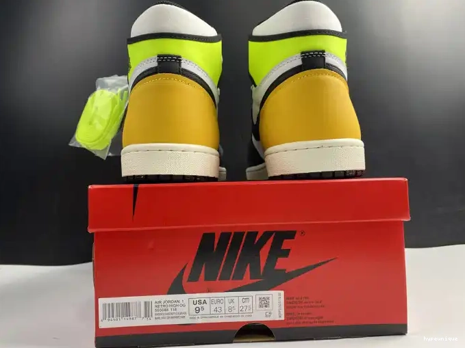 HYPE RETRO OG GOLD' 'VOLT JORDAN 555088-118 AIR HIGH 1 0412